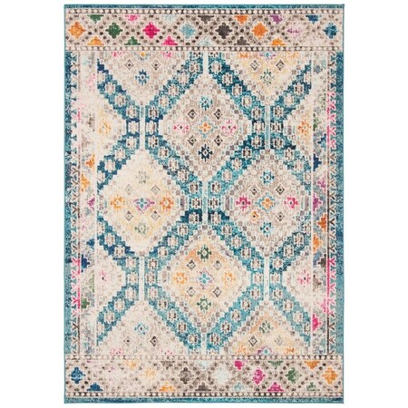Safavieh 9 x 12 ft. Madison 400 Power Loomed Rectangle Area Rug Dark Blue & Yellow MAD418N-9